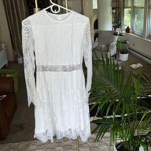 White Lace Dress